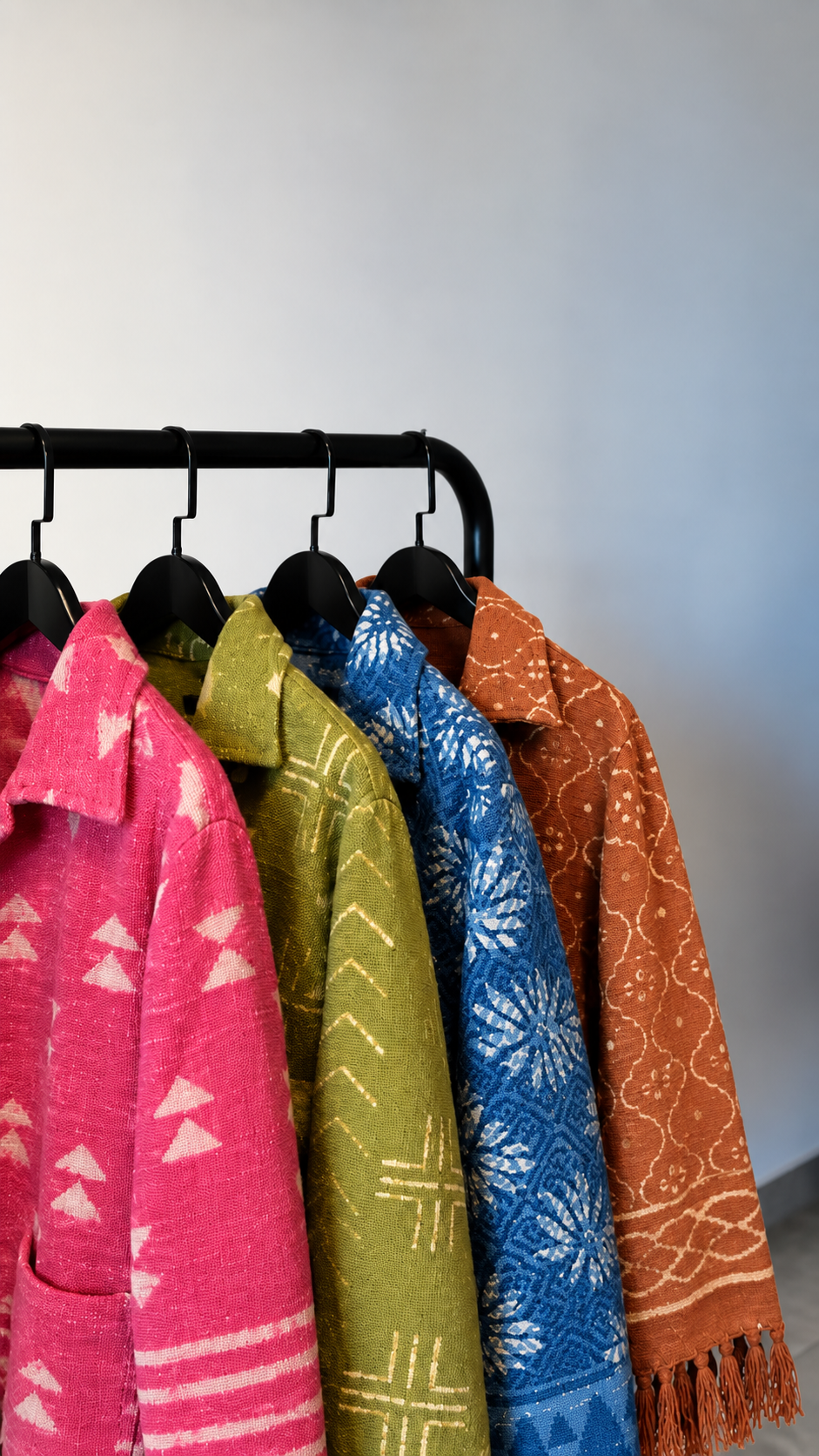 Artisan Dyed Handblocked Jackets