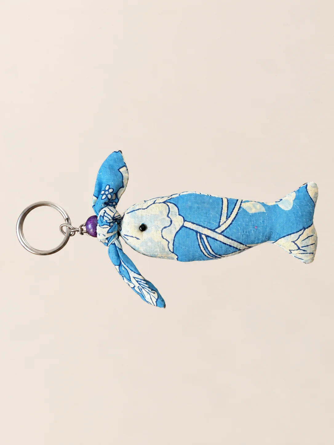 Zero-Waste Keychains - Blue Fish