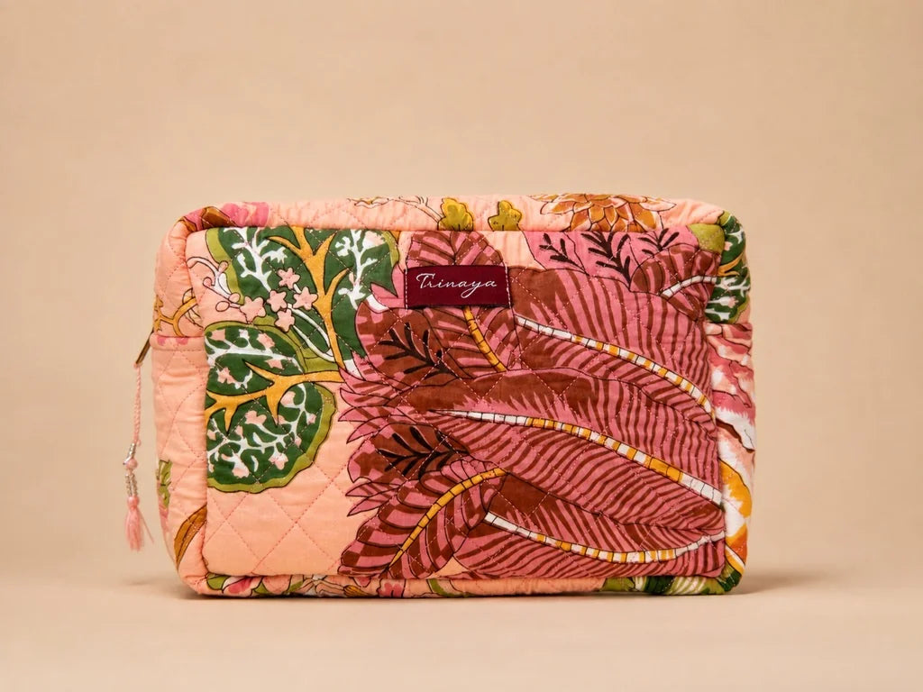 Bloom Pouch - Blush Bloom
