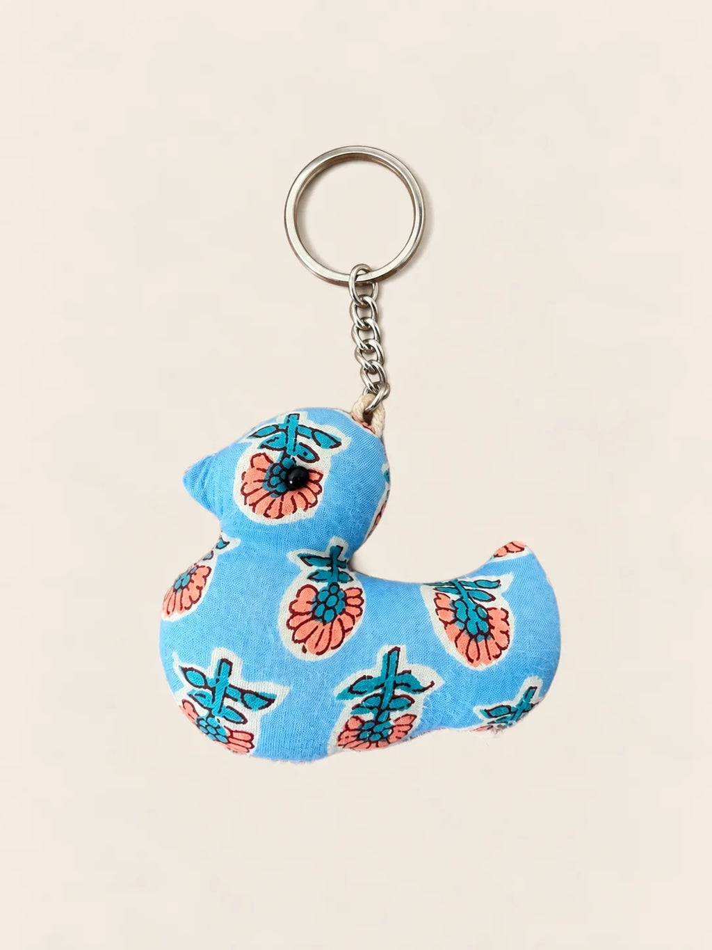Zero-Waste Keychains - Floral Duck