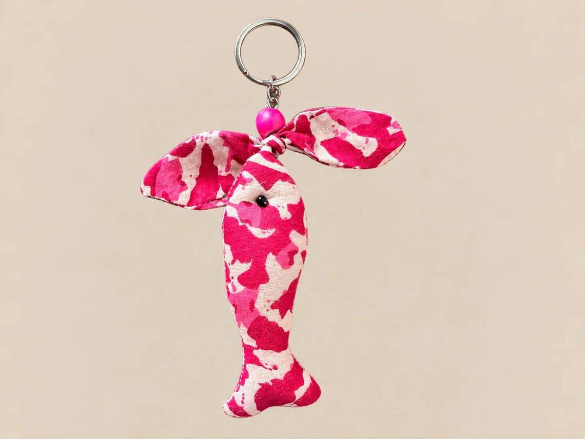 Zero-Waste Keychains - Salmon