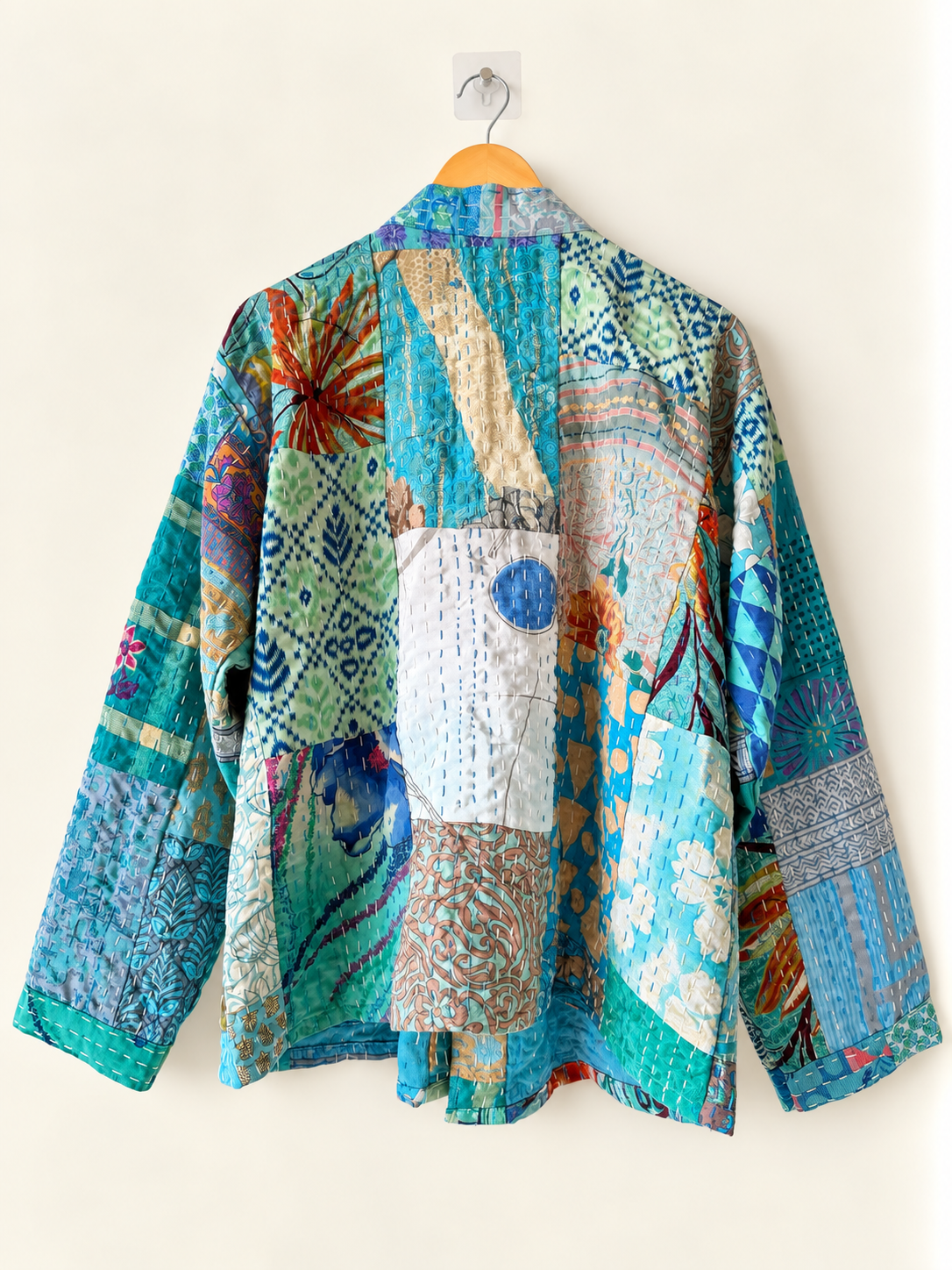 Silk kantha