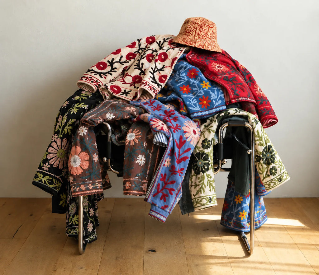 Suzani Canvas Jacket - Canvas Editorial Cover