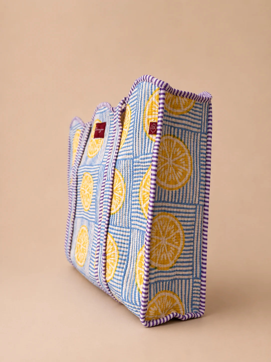 Carryall Tote - Lemon Fever (Side)