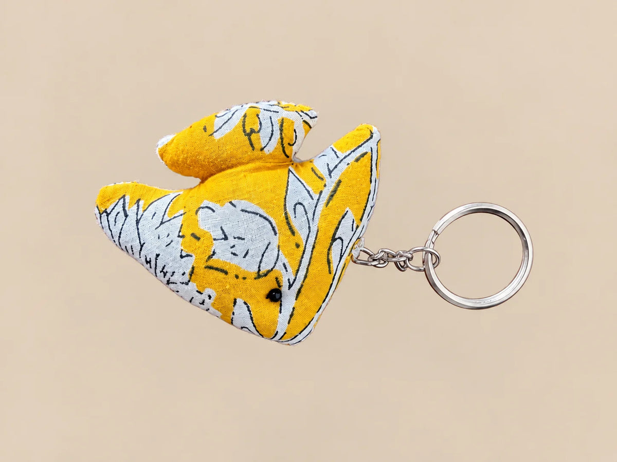 Zero-Waste Keychains - Yellow Fin